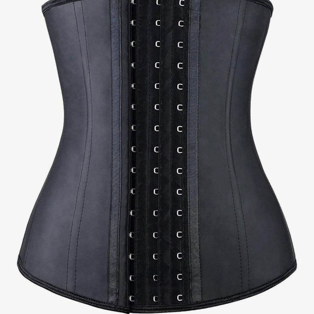 Sleek Black Waist Shaper Corset